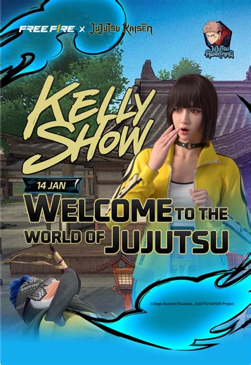 Kelly Show: Free Fire x Jujutsu Kaisen | OB52 Patch Update Kelly’s got something special to reveal 👀🔥 In this episode of The Kelly Show, she breaks down everything you need to know about the Free Fire x Jujutsu Kaisen collaboration coming in the OB52 Patch Update. Get ready. The curse is about to drop. 🌀💥 #FreeFirexJujutsuKaisen #FreeFire #JujutsuKaisen