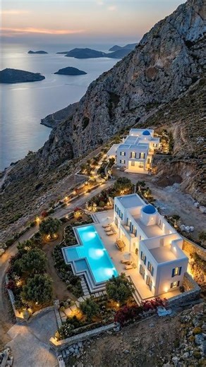 Building the ULTIMATE Greek Cliff Villa! 🇬🇷🌊