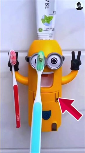 Automatic Toothpaste Dispenser! 🤯✨ #toothpastedispenser #gadgets