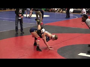 Wrestler Girl Kasey Baynon Stands Up with Boy on Her Back