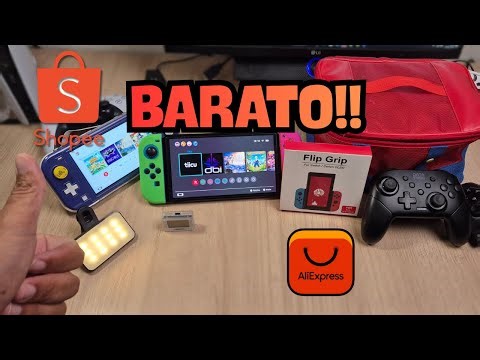 Acessórios Baratos da Shopee que salvaram meu Switch OLED
