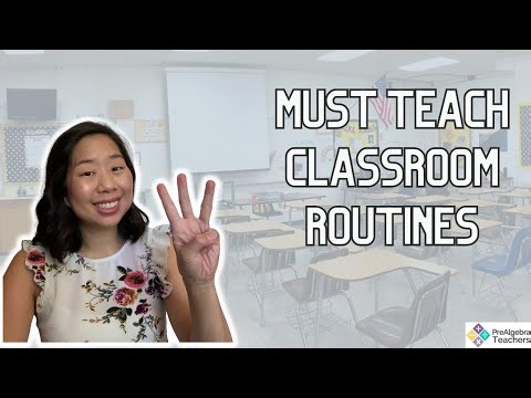 3 Must Teach Middle School Math Routines