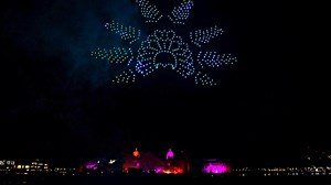 Un magnifique show de drones à Londres (photos et vidéo)