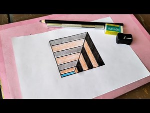 Mind Blowing 3D Drawing Optical Illusions Step by Step
