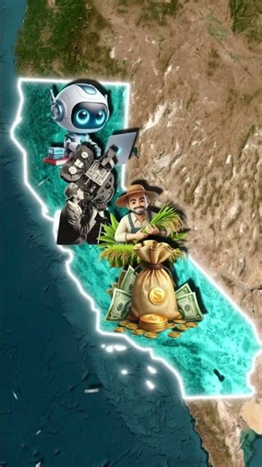 How California Became One of the Most Influential Places in America #chronomaps