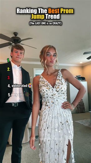 Ranking the Best Prom Jump Trend