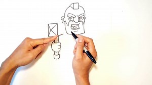 How to Draw Hog Rider | Clash of Clans