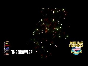 Growler 5" Canister Shell Fireworks - World Class