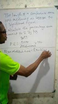How to Calculate Percentage Error Fast! | WAEC & JAMB Maths Prep