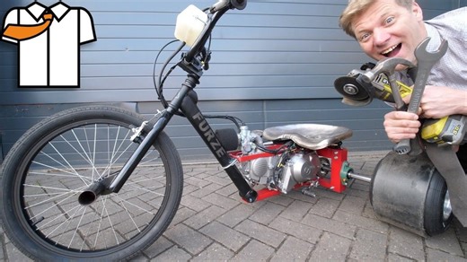 Make a Motorised Drift Trike with Basic Tools | Colin furze