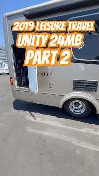 2019 Leisure Travel Unity 24MB pt 2 #homeiswhereyouparkit #rvlife #rvlifestyle #rvliving #motorhome