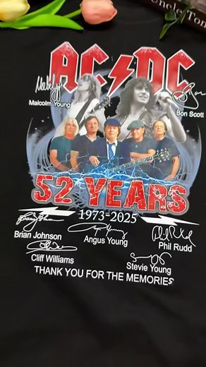 And here it is, legends! 🤘🏼🔥 The greatest rock show ever AC/DC bringing the thunder! ⚡️😎 🎁Gift for AC/DC fans: https://rock-instinct.com/collections/ac-dc/products/aadd-2d-070725200-shirt-sweatshirt | AC/DC Forever Loud