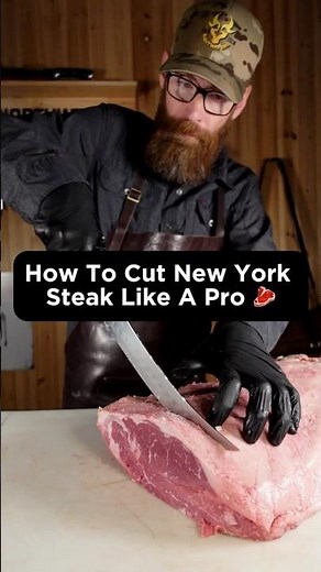 Cut New York STEAKS The RIGHT Way 🥩🔪
