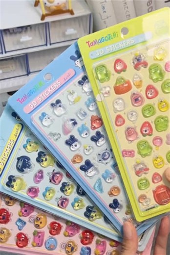 限定版タマゴコさん3Dレリーフステッカー特集