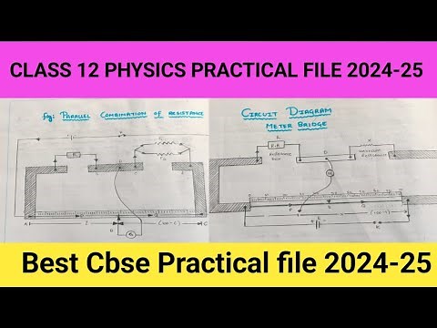 class 12th CBSE Board Physics Practical file 2024-25 ‪@PhysicsWallah‬