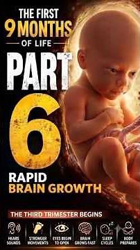 The Third Trimester Begins: What Happens Inside the Womb? | Baby Development Week by Week (Part 6)