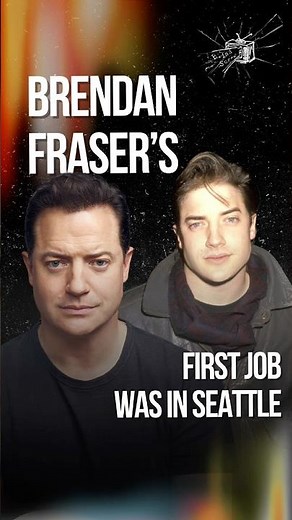 Brendan Fraser’s First Job Was in Seattle — And It’s Not What You’d Expect! 😂🏙 #behindthescenes