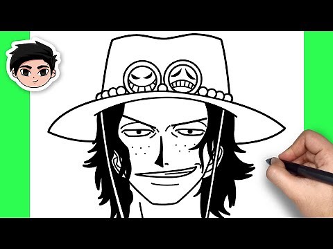 How To Draw Ace | One Piece - Easy Step By Step