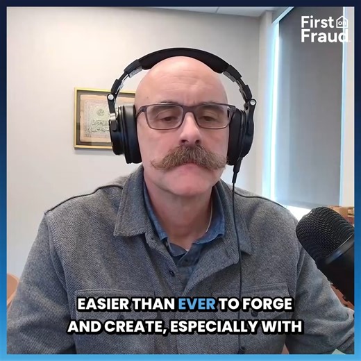 Refinance fraud is evolving as fake IDs, W-2s, and pay stubs look more real than ever. Add speed-driven approvals and non-institutional lenders, and you’ve got a perfect storm for fraud. Hear why in the latest First on Fraud episode: https://firstam.us/4lJ6DDG | First American Title