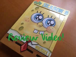 SpongeBob Season 5 Volume 1 DVD Boxset Review Video