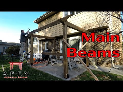 Cutting and Installing the Main Beams | Beams & Braces Part 2