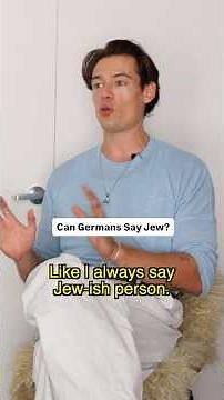 Can Germans say Jew