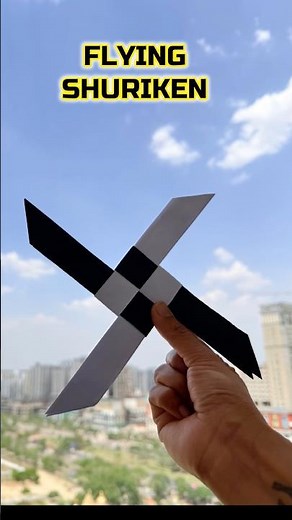 How to make Ninja Star / Four a pointed Ninja Shuriken / Shuriken Origami Tutorial #ninjastar #ninja