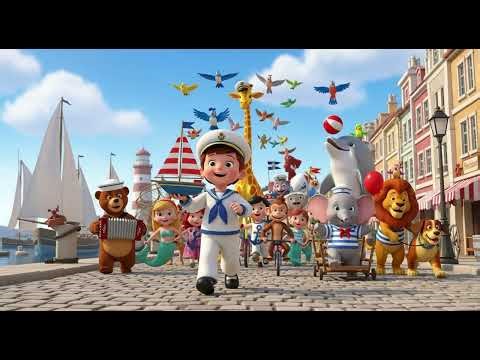 The Little Sailor’s Parade ⛵ | Fun Ocean Adventure Song for Kids | Sing & Play!