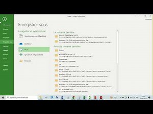COURS N°1 MICROSOFT PROJECT LES BASES 10H 12H Par M Lefort