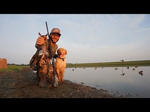 FIRST EVER SOLO DUCK HUNT WITH MY DOG!! (Catch Clean Cook) Jalapeno Poppers