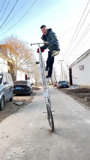 Duniy ki Sabse Oonchi Cycle! 🚲😱 | Extreme Balance Skills #skills