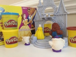 Play-Doh Beauty and the Beast HOW TO make characters demonstration video
