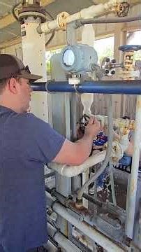 FLANGE LEAK! Process Technology hands on class exercise with the Polaris H.O.T Unit Skid. #PTEC