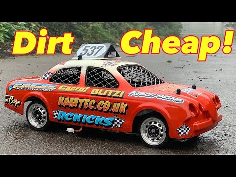 Finishing & Driving A kamtec SWB Banger RC Car. A Perfect Budget Xmas Basher For The Younger RC Fan.