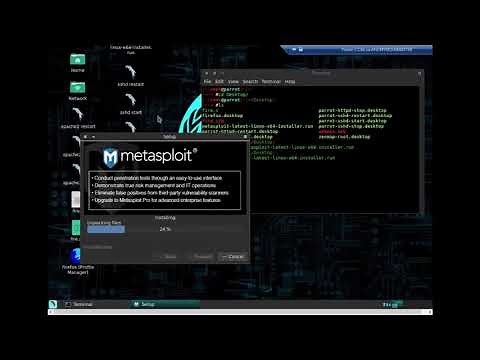 How to Installing Metasploit ubuntu (Parrot OS)