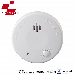 [Hot Item] Security Systems Door Alarm with Strobe Light Mini Smoke Detector