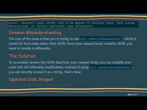 Struggling with Receiving Request Body in Ktor? Here’s the Simple Fix!