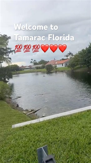 Live highlight Evening Walk in Tamarac Florida #nature #walking #walkingtour