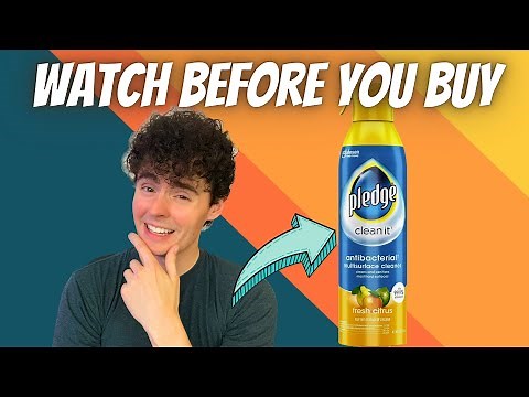 Pledge Everyday Clean Multi Surface Cleaner & Antibacterial Spray (Review)