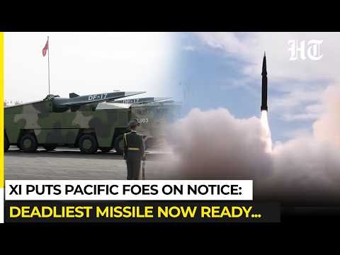 China's DF-17 Missile: 2000+ KM Strike Range, Mach 5 Speed Make It The Weapon US 'Cannot Catch'