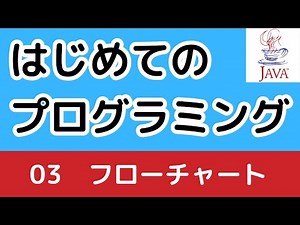 アルゴリズムとJava　未経験者必見！誰でも役に立つ！はじめてのプログラミング03 フローチャート(順次処理)