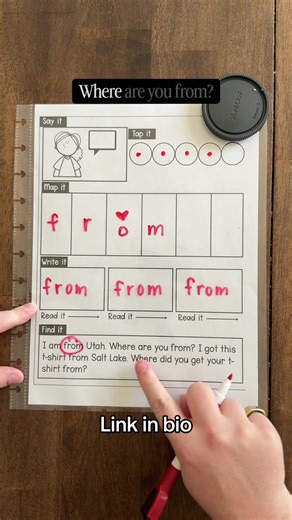 Link to the resource is in my bio! What makes this resource different? I don’t just give you a list of high-frequency words, I give you a clear teaching guide and a multi-sensory routine that actually helps kids retain them. Straight from my TPT reviews: ⭐️⭐️⭐️⭐️⭐️ “These are the best for morning work. I started with discussing the words and then they practiced the routine. My students soared through learning the words as we took them one word a day. One of my favorite purchases of all time. “ T