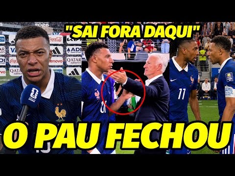 “DITADOR..A CENA MAIS RIDÍCULA DA MINHA CARREIRA” O FORTE DESABAFO DE MBAPPÉ APÓS VEXAME DA FRANÇA
