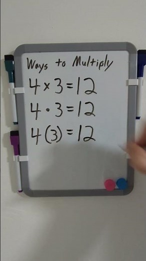 Different "Ways" to Multiply
