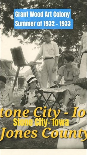 Grant Wood Art Colony Past and Present | Stone City - Iowa ‪@PBSNewsHour‬