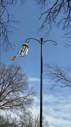 Twinkling Wind Chimes- Short Nature Sounds in Strong Wind (Woodstock Chimes)