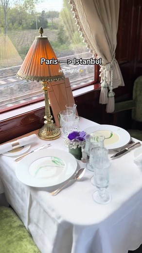 Luxury Sleeper Train Journey from Paris to Istanbul