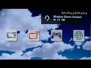 PS3 Wireless Stereo Headset Setup