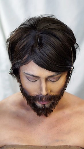 1M views · 10K reactions | One thing you dont know about me yet, i can draw Jesus with eyes closed! Since i was a kid, He is one of my favorite subject to draw. Im glad i did this today after Mama Mary, disclaimer to all those narrow minded individuals, lets try to differentiate religion insult with art, dont get carrie away! thankyou!❤️ #jesus #makeup #makeupinspo | Kristin Ker Anderson | Facebook