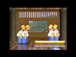 MUGEN: Drunk Homer Simpson & Sozzled Homer VS Homer Simpson (New) & Homer Simpson